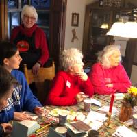 Valentine's Cards Decoration at Barbara's house-5